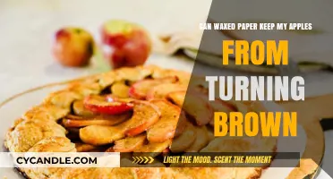 Waxed Paper vs. Browning Apples: Does It Really Work?