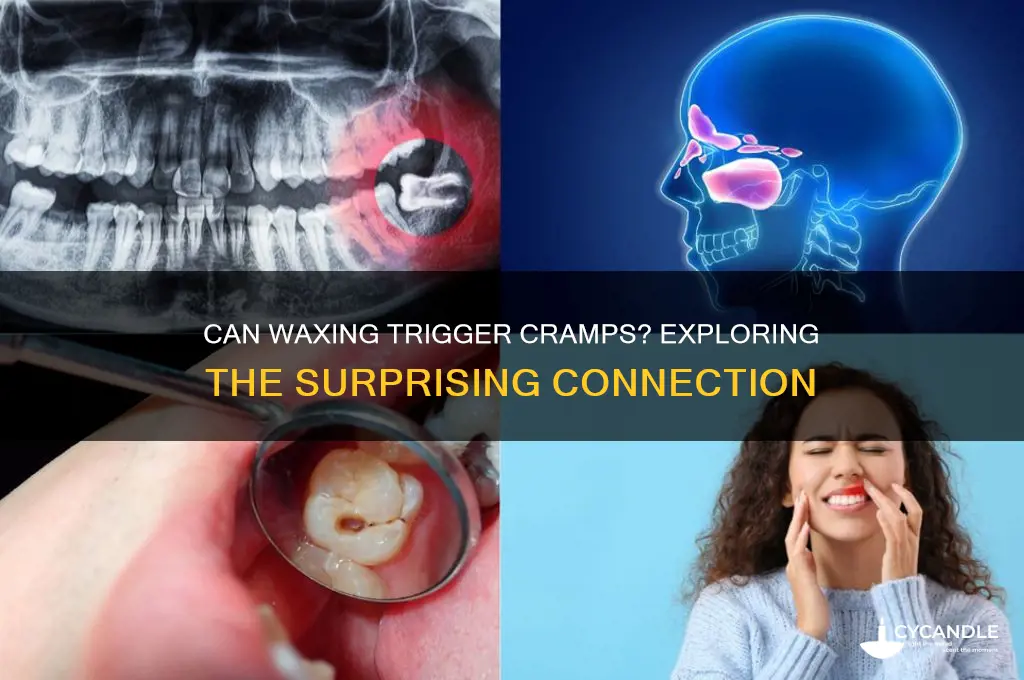 can waxing cause cramps