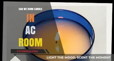 Burning Candles in AC Rooms: Safety Tips and Best Practices