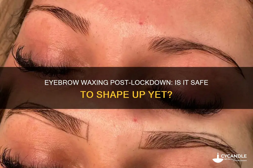 can we get eyebrows waxed yet