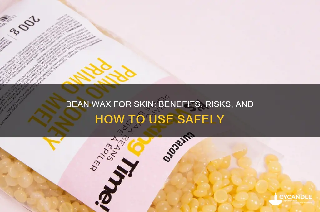 can we use bean wax on face