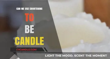 Using Shortening for Candles: A Creative DIY Alternative or Risky Idea?
