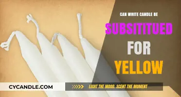 White Candles as Yellow Substitutes: A Practical Guide for Rituals