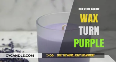 Why White Candle Wax Turns Purple: Causes and Solutions Explained