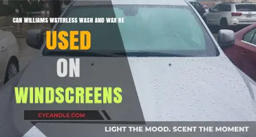 Using Williams Waterless Wash and Wax on Windscreens: Safe or Risky?