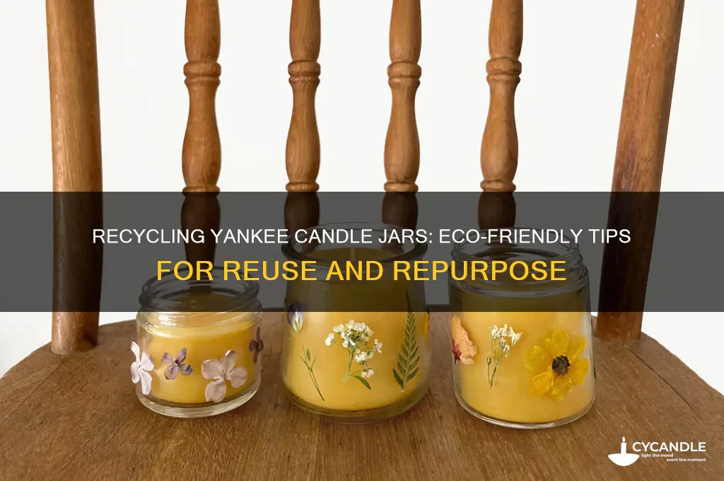 can yankee candle jars be recycled
