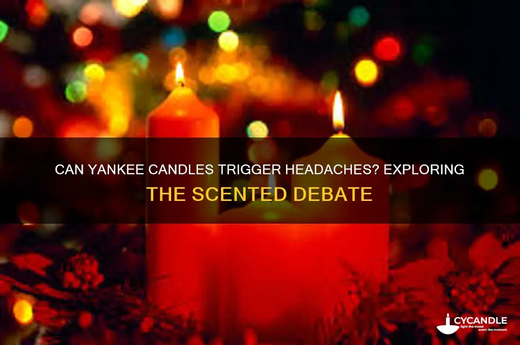 can yankee candles cause headaches