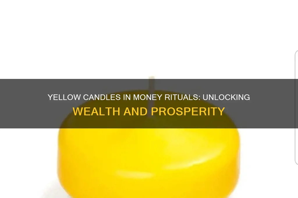 can yellow candles be used for money rituals
