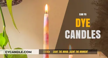 Creative Candle Dyeing: Tips and Tricks for Vibrant, Colored Candles