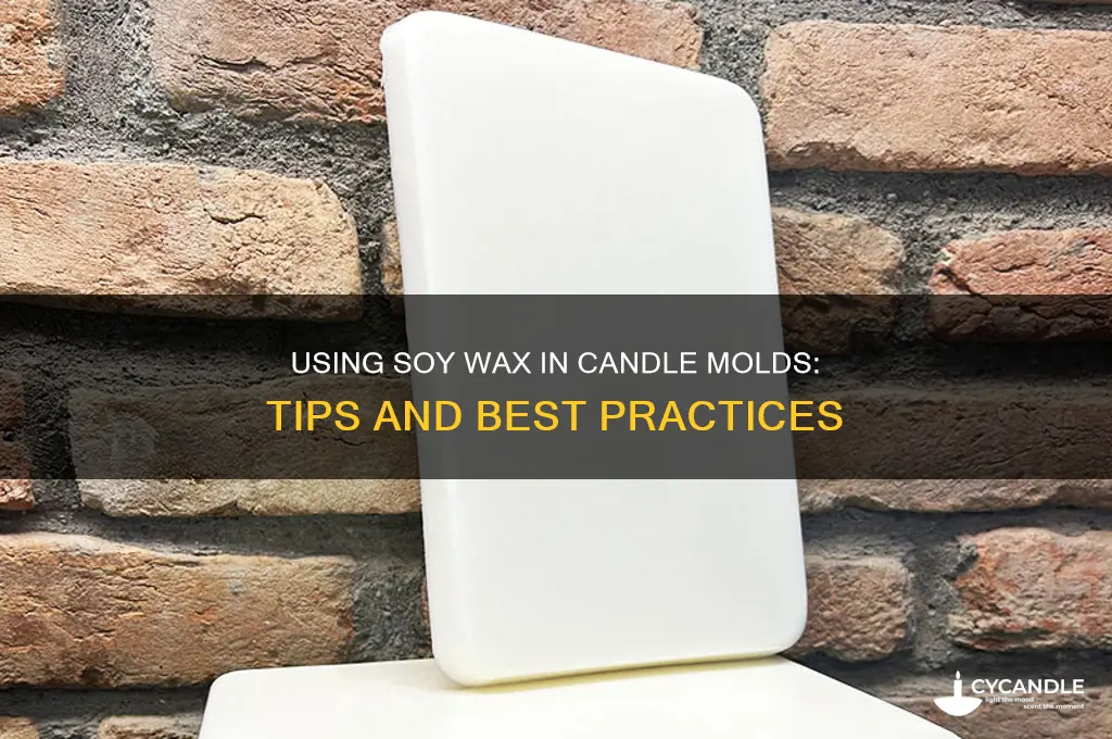 can yo use soy wax in candle molds
