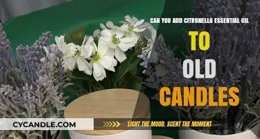 Revive Old Candles: Adding Citronella Essential Oil for a Fresh Scent