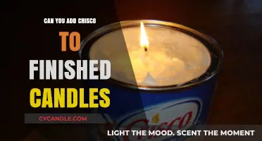 Adding Crisco to Finished Candles: A Creative Hack or Risky Move?