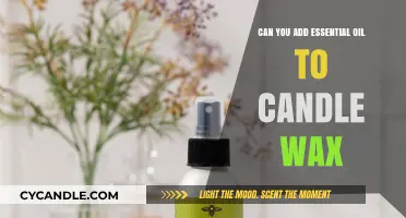 Enhancing Candles: Adding Essential Oils to Wax Safely and Effectively