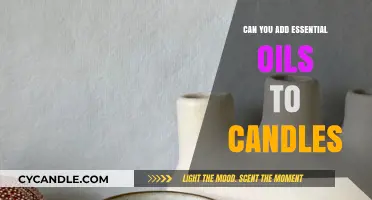 Enhancing Candles: Adding Essential Oils for Aromatic Bliss and Benefits