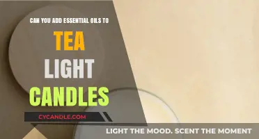 Enhancing Tea Light Candles: Safely Adding Essential Oils for Aromatic Ambiance
