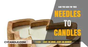 Adding Fir Tree Needles to Candles: Creative DIY or Safety Risk?