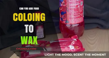 Adding Food Coloring to Wax: Creative Tips and Safety Guidelines