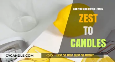 Enhance Your Candles with Fresh Lemon Zest: A Fragrant DIY Guide