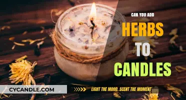 Enhance Your Candles: Adding Herbs for Aromatic and Decorative Appeal