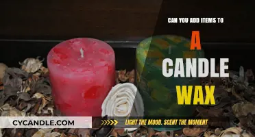 Enhancing Candles: Creative Ways to Add Items to Wax Safely