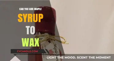 Maple Syrup in Wax: Sweet Addition or Sticky Mistake?