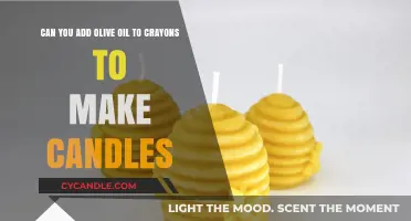 Olive Oil and Crayons: Crafting Unique DIY Candles at Home