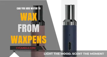 Adding Water to Waxpens Wax: Safe Practice or Risky Move?