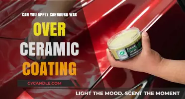 Carnauba Wax Over Ceramic Coating: Enhancing Shine or Risky Move?