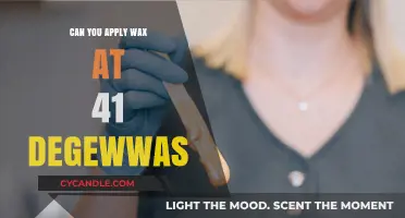 Applying Wax at 41 Degrees: Is It Safe or Risky?