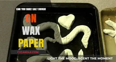 Baking Salt Dough on Wax Paper: Tips and Tricks for Success
