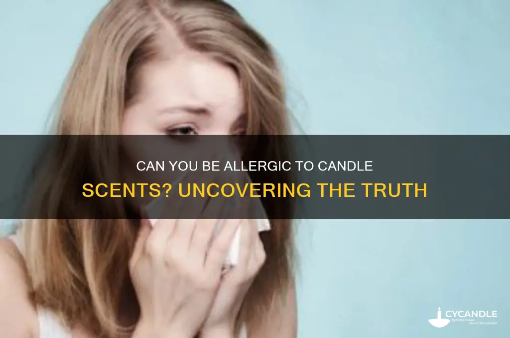 can you be allergic to a candle scent