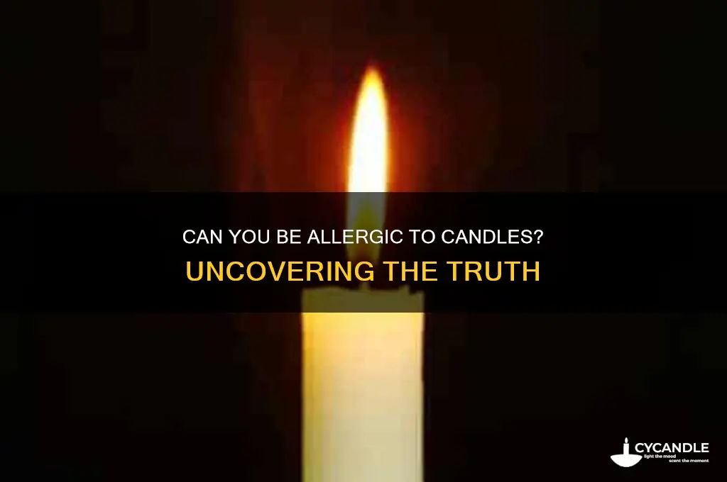 can you be allergic to a candle
