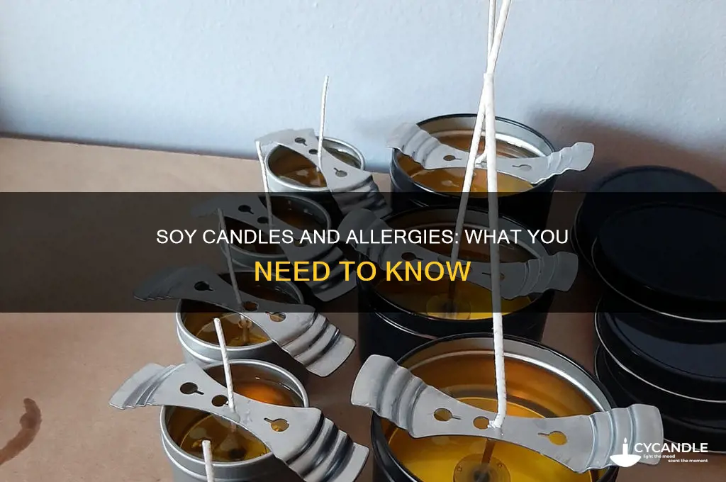 can you be allergic to soy candles