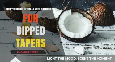 Blend Beeswax and Coconut Oil for Perfect Dipped Taper Candles