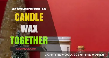Blending Peppermint and Candle Wax: A Creative DIY Experiment Guide