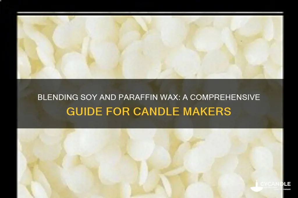 can you blend soy and paraffin wax