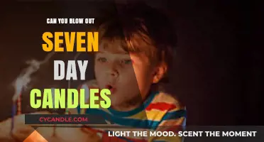 Can You Safely Blow Out Seven-Day Candles? Tips and Insights
