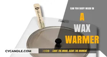Can You Use Body Wash in a Wax Warmer? Explained