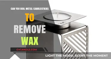 Boiling Metal Candlesticks: Effective Wax Removal Method or Risky Idea?