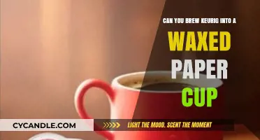 Brewing Keurig into Waxed Paper Cups: Safe, Practical, or Messy?