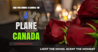 Can You Bring a Candle on a Plane in Canada?