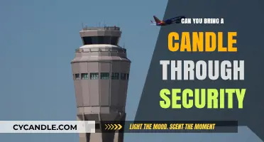 Can You Bring a Candle Through Airport Security? Rules Explained