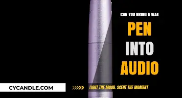 Can You Bring a Wax Pen into an Audio Recording Studio?
