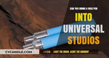 Can You Bring a Wax Pen into Universal Studios?