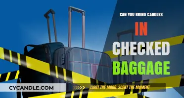 Can You Bring Candles in Checked Baggage? TSA Rules Explained