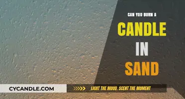 Burning Candles in Sand: A Safe and Creative Alternative?