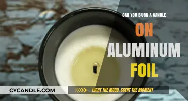 Can You Safely Burn a Candle on Aluminum Foil?