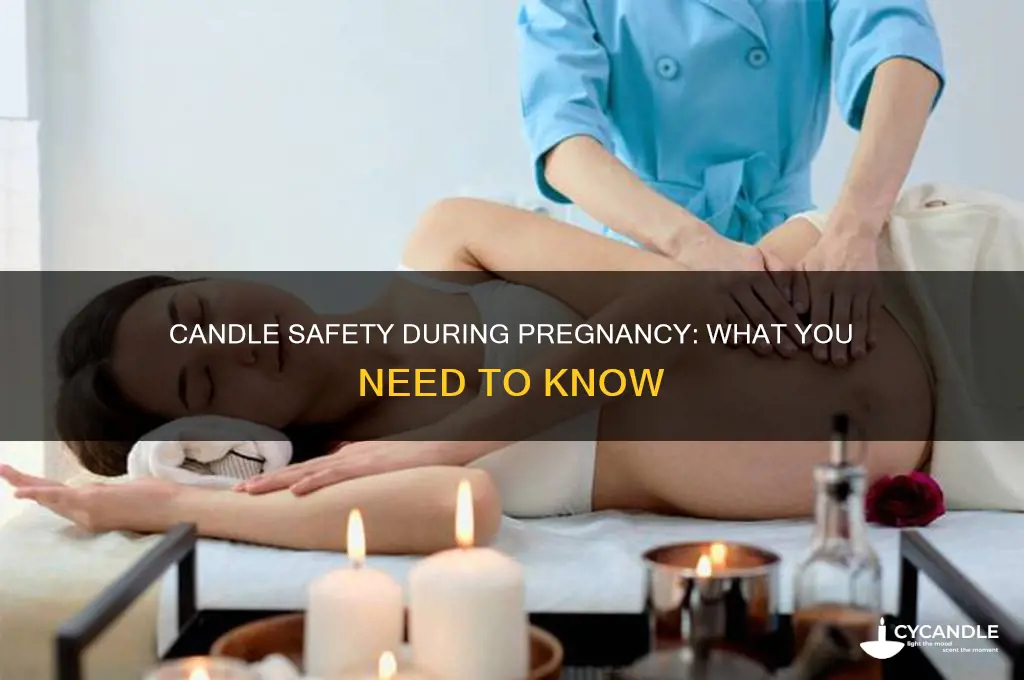 can you burn a candle when pregnant