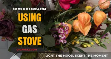 Candle Safety: Can You Light One While Cooking on a Gas Stove?