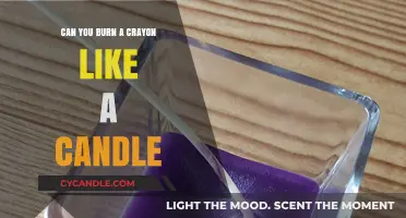 Can Crayons Double as Candles? Burning Wax Experiments Revealed